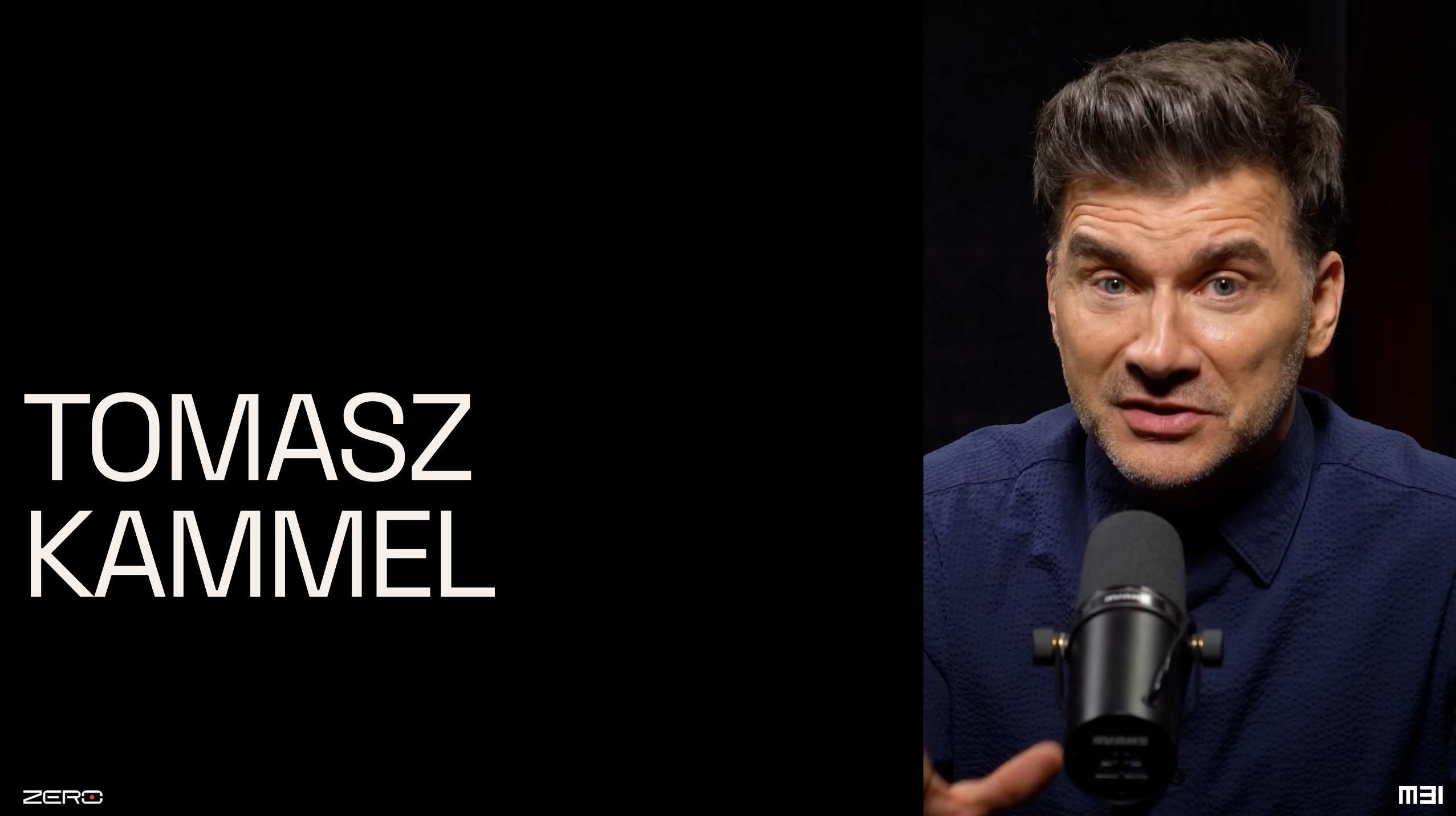 Wykres analizy emocji komentarzy kanału Zero - rozkład sentymentu